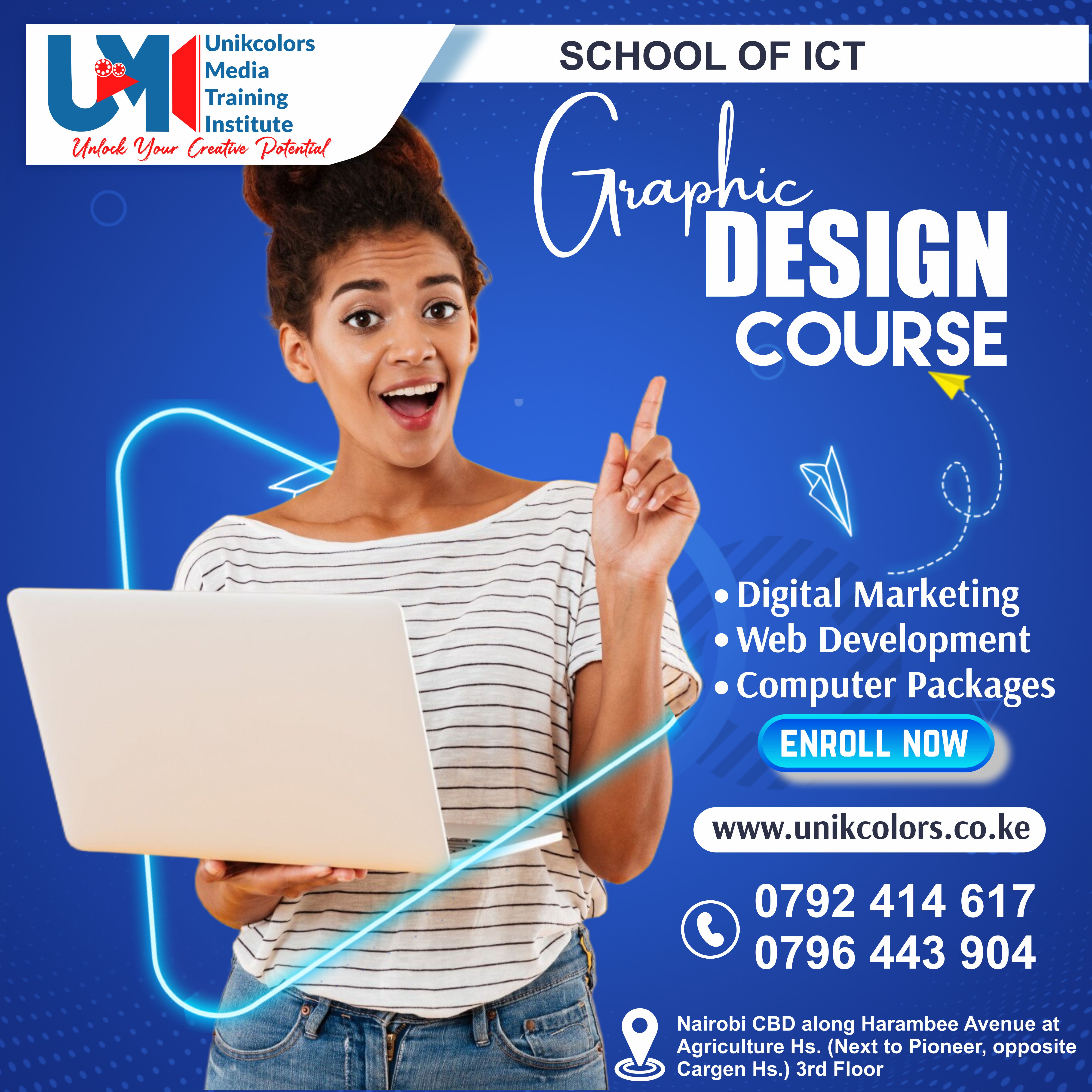 COMPUTER COURSES - DIGITAL MARKETING | GRAPHIC DESIGN | WEB DEVELOPMENT | COMPUTER PACKAGES COURSE